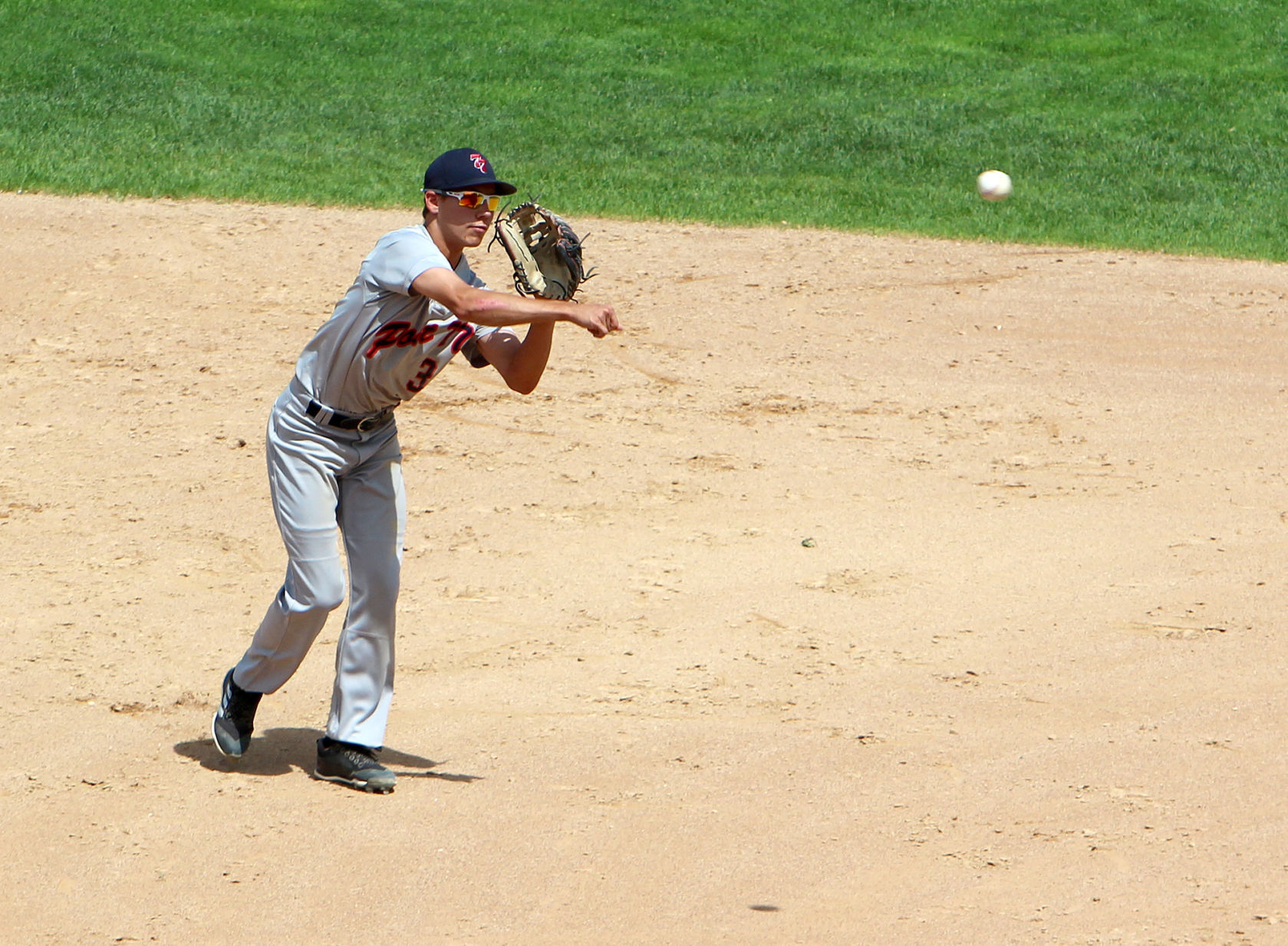 Chippewa Falls Post 77 senior legion baseball vs Eau Claire 7-21-19